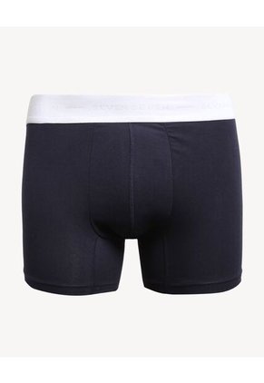 Boxer Para Hombre Filete Corto Algodón Color Azul Marca Seven Seven #45000380