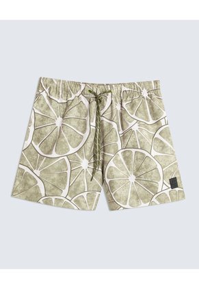 Pantaloneta Para Hombre De Baño Corta Color Verde Claro Marca Seven Seven #45280076