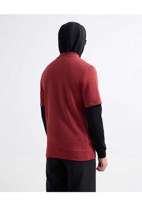 Camiseta Para Hombre Manga Corta Color Terracota Marca Seven Seven #45092643