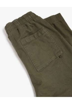 Jogger Cargo Con Bolsillos  Para Hombre Verde Seven Seven