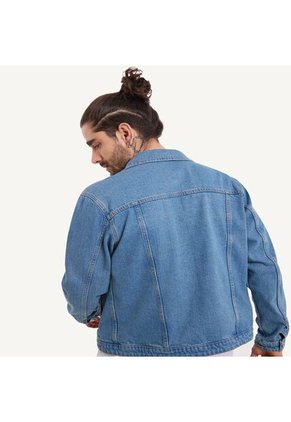 Chaqueta Para Hombre Trucker Color Azul Claro Marca Seven Seven #45080343