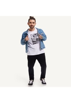 Chaqueta Para Hombre Trucker Color Azul Claro Marca Seven Seven #45080343