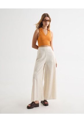 Pantalon Para Mujer  Color Crudo Marca Seven Seven #28071719