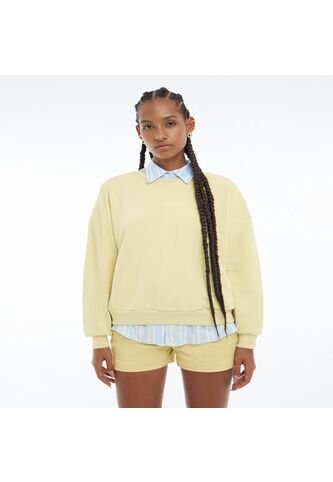 Buzo Para Mujer Cuello Redondo Color Amarillo  Marca Seven Seven #28060404 Seven Seven