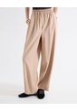 Pantalón Barrel Caída Estructurada  Para Mujer Vino Seven Seven de Seven Seven