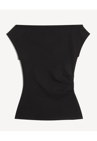 Camiseta Para Mujer Crop Top Color Negro Marca Seven Seven #28096594 Seven Seven