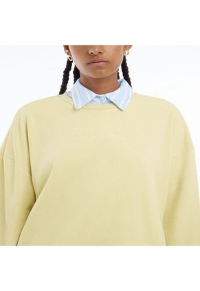 Buzo Para Mujer Cuello Redondo Color Amarillo  Marca Seven Seven #28060404