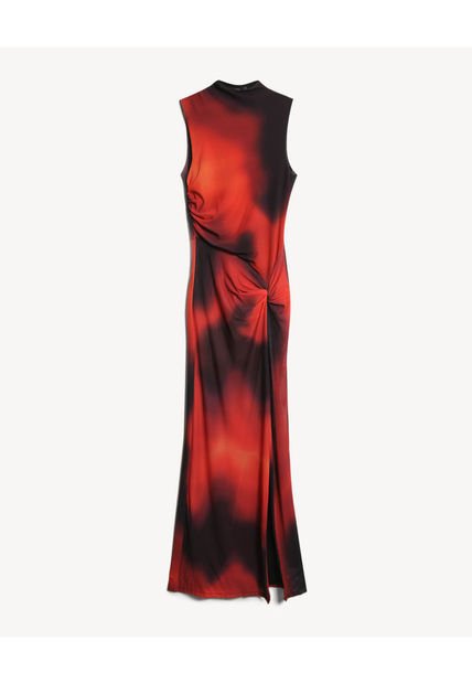 Vestido Para Mujer M/Sisa Largo Color Rojo Marca Seven Seven #28171411