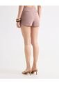 Short Para Mujer Multiusos Plano Color Rosado Marca Seven Seven #28191112 de Seven Seven