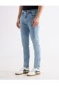 Jeans Skinny Tono Claro  Para Hombre Azul Seven Seven de Seven Seven