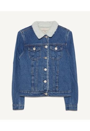 Chaqueta Para Mujer Trucker Color Azul Claro Marca Seven Seven #28080860