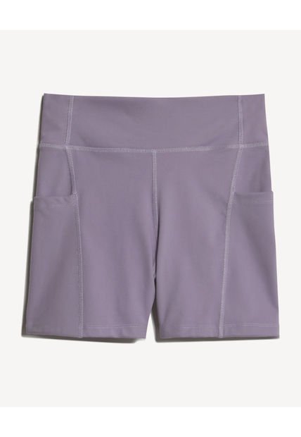 Short Para Mujer Multiusos Punto Color Morado Marca Seven Seven #28191071