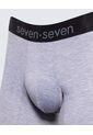Boxer Para Hombre Fleat Seamer Medio Color Azul Oscuro Marca Seven Seven #45000355 de Seven Seven