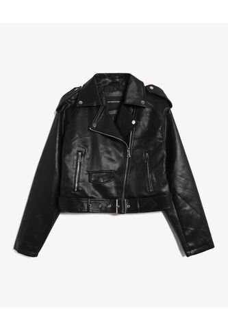 Chaqueta Para Mujer Pu Color Negro Marca Seven Seven #28080991 Seven Seven