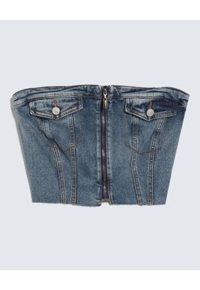 Blusa Para Mujer Manga Sisa Color Azul Marca Seven Seven #28123911