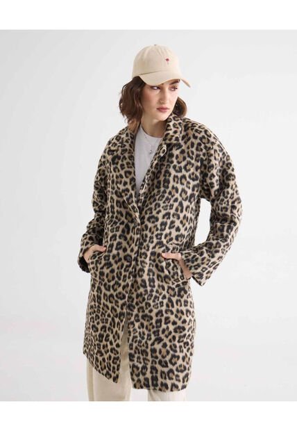 Chaqueta Para Mujer Abrigo Color Camel Marca Seven Seven #28080993