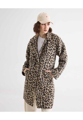 Chaqueta Para Mujer Abrigo Color Camel Marca Seven Seven #28080993