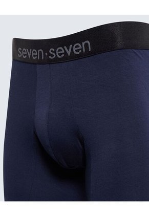 Boxer Para Hombre Fleat Seamer Medio Color Azul Oscuro Marca Seven Seven #45000355