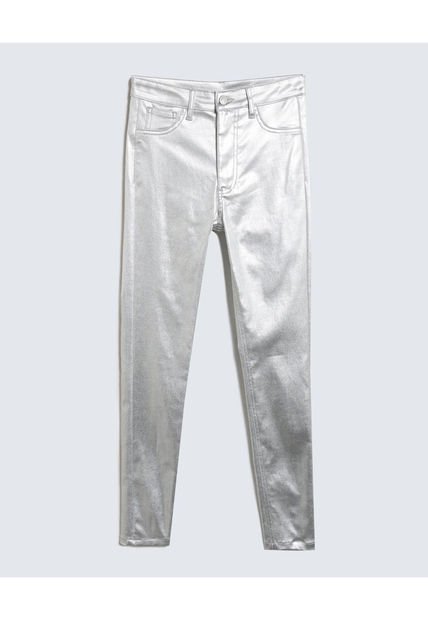 Jean Para Mujer Skinny Color Plata Marca Seven Seven #28160879