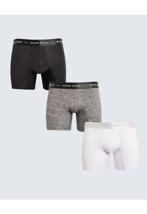 Pantaloncillo Para Hombre Boxer Filete Medio Color Blanco Marca Seven Seven #45000377