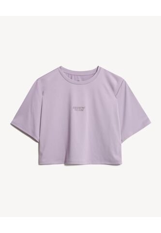 Camiseta Para Mujer Crop Top Color Lila Marca Seven Seven #28096245 Seven Seven