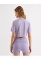 Camiseta Para Mujer Crop Top Color Lila Marca Seven Seven #28096245 de Seven Seven