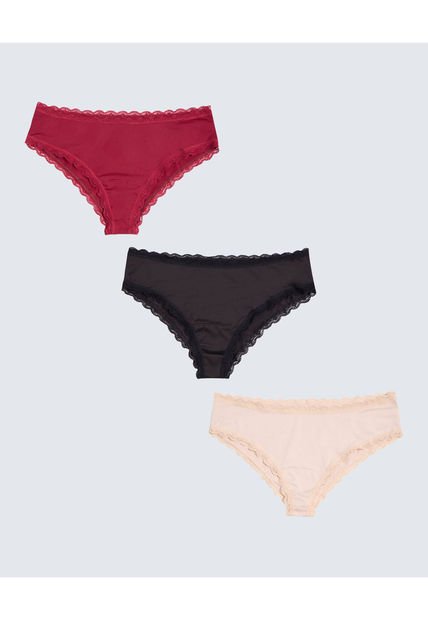 Panty Para Mujer Hipster Color Rosa  Marca Seven Seven #28800106