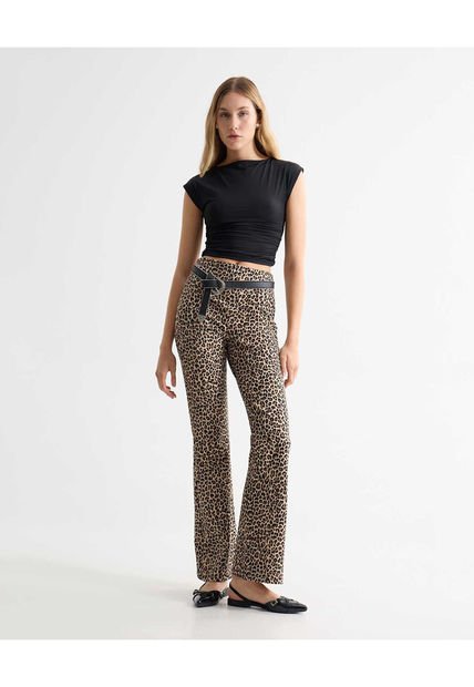 Leggins Para Mujer Largo Color Amarillo Marca Seven Seven #28230614