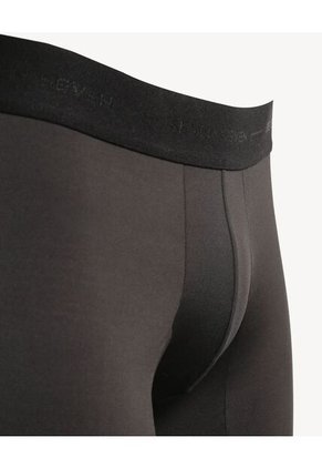 Boxer Para Hombre Filete Medio Color Gris Marca Seven Seven #45000384