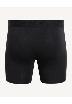 Boxer X3 Para Hombre Filete Medio Microfibra Color Negro Marca Seven Seven #45000391