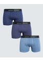 Pantaloncillo Para Hombre Boxer Fleat Seamer Color Azul Marca Seven Seven #45000170 de Seven Seven