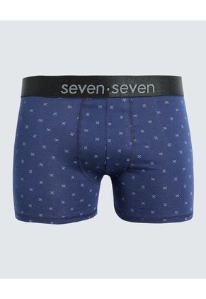 Pantaloncillo Para Hombre Boxer Fleat Seamer Color Azul Marca Seven Seven #45000170