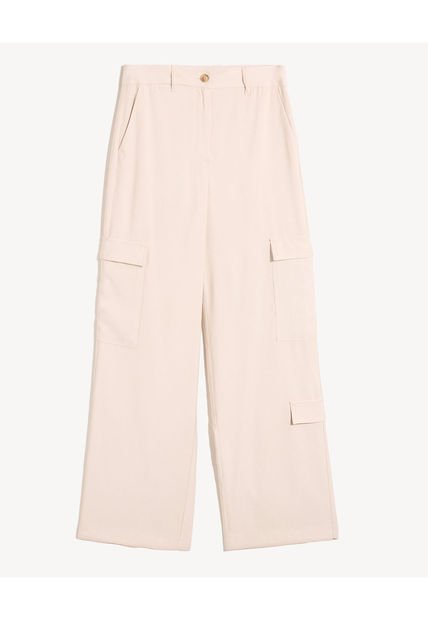 Pantalón Para Mujer Moda Color Arena Marca Seven Seven #28071901