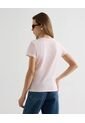 Camiseta Para Mujer Manga Corta Cuello Redondo Color Rosado Marca Seven Seven #28096369 de Seven Seven