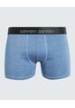 Pantaloncillo Para Hombre Boxer Fleat Seamer Color Azul Marca Seven Seven #45000170 de Seven Seven