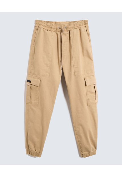 Pantalon Para Hombre Jogger Color Arena Marca Seven Seven #45071076