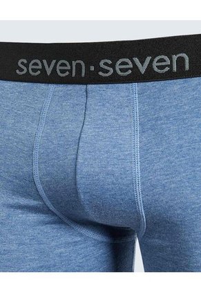 Pantaloncillo Para Hombre Boxer Fleat Seamer Color Azul Marca Seven Seven #45000170