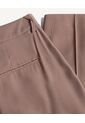Pantalón Sastrero De Pinzas  Para Mujer Café Seven Seven de Seven Seven