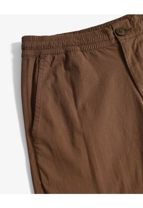 Pantalón Carrot Ligero  Para Hombre Café Seven Seven