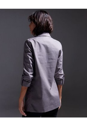 Blazer Para Mujer Blazer Color Gris  Marca Seven Seven #28400038