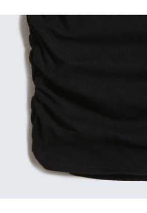 Camiseta Para Mujer Manga Corta Color Negro Marca Seven Seven #28096144