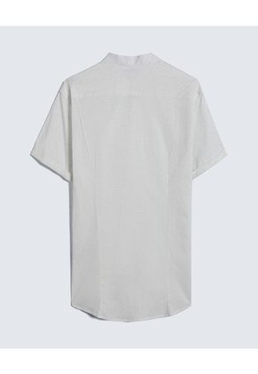 Camisa Para Hombre Seven Seven Color Blanco Material Algodón 96% Elastano 4%