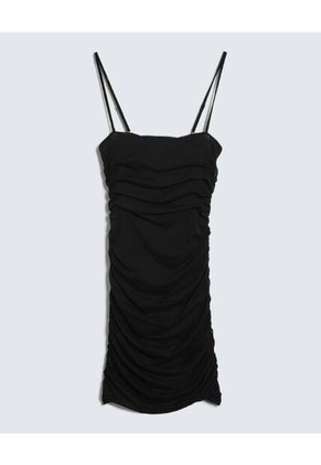 Vestido Para Mujer Manga Sisa Color Negro Marca Seven Seven #28171348