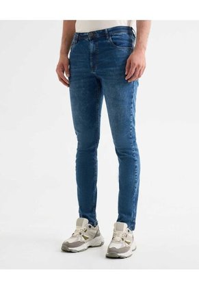 Jean Para Hombre Skinny Color Azul Marca Seven Seven #45160596