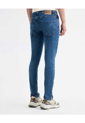 Jean Para Hombre Skinny Color Azul Marca Seven Seven #45160596