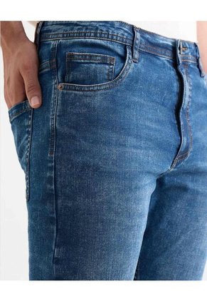 Jean Para Hombre Skinny Color Azul Marca Seven Seven #45160596