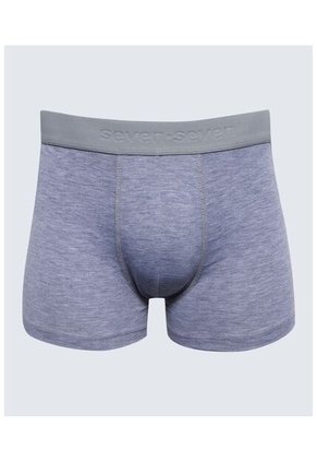 Boxer Para Hombre Fleat Seamer Corto Color Gris  Marca Seven Seven #45000369