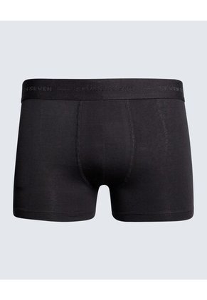 Boxer Para Hombre Fleat Seamer Corto Color Gris Oscuro Marca Seven Seven #45000352