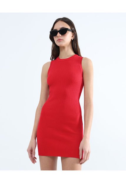 Vestido Para Mujer Manga Sisa Color Rojo Marca Seven Seven #28171289