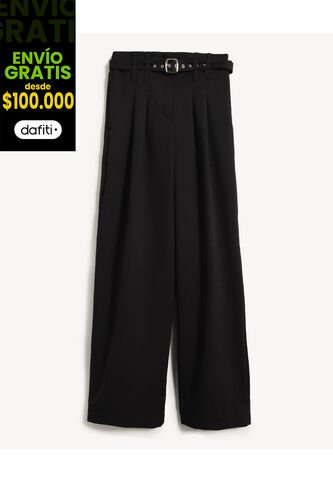 Pantalón Para Mujer Moda Color Negro Marca Seven Seven #28072001 Seven Seven